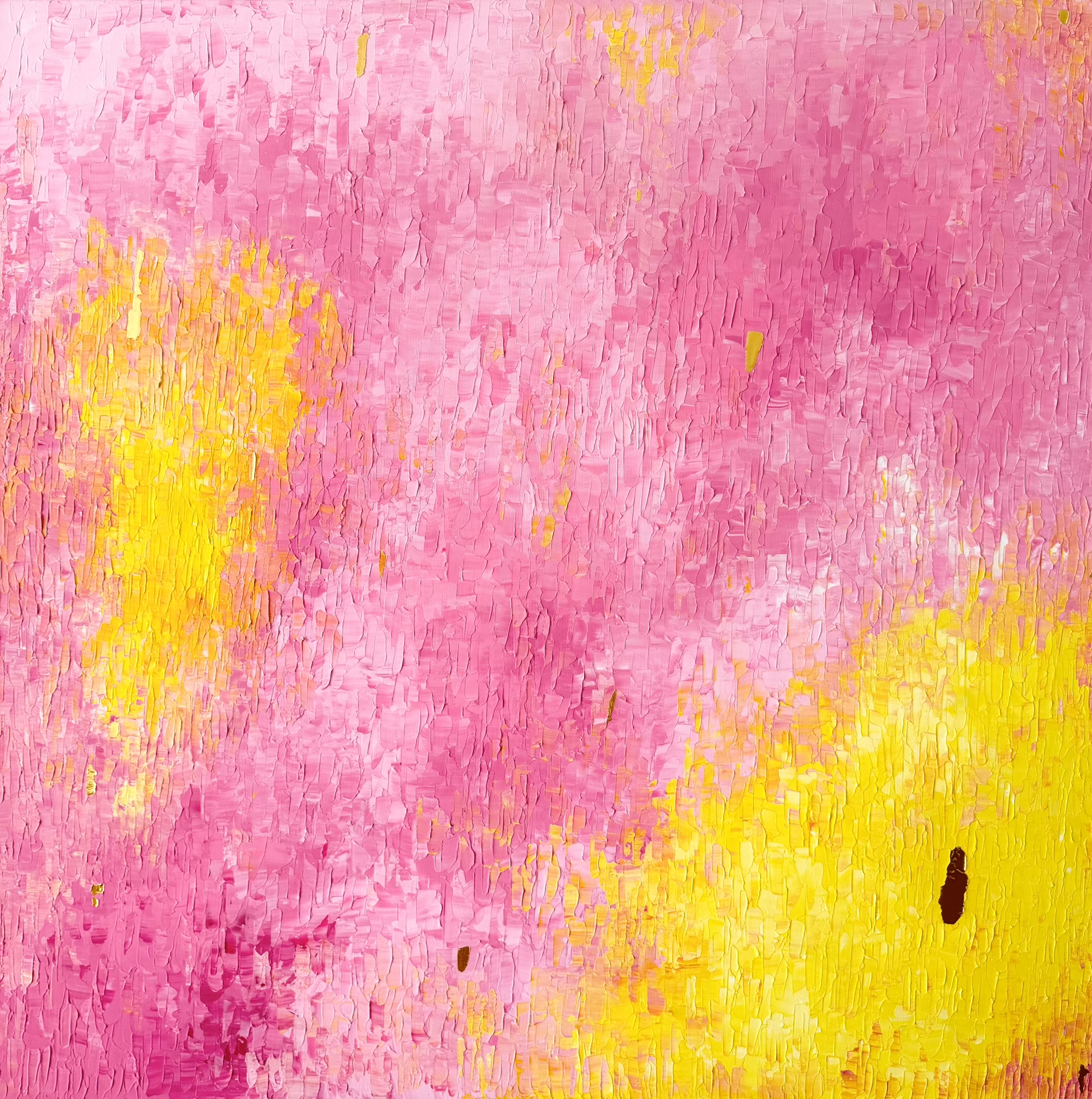 Floating into Beso Beach – 120 × 120 cm